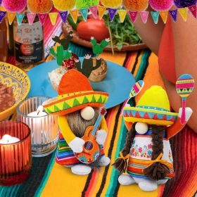 Halloween Decorations - Halloween Decor - 3PCS Witch Plush Gnomes - Cute Hocus Pocus Decorations for Home, Indoor, Office, Table, Party Clearance (Color: Spring-carnival)