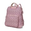 MKF Collection Cora Milan M Signature Trendy Backpack by Mia k