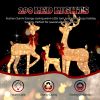 3-Piece Lighted Christmas Reindeer Family Set Outdoor Decorations