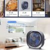 New desktop small fan Rechargeable desktop fan Portable office student dormitory home mini fan Mute(Random color)