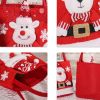Christmas Decorations Gift Bag Kids Candy Tote Bag