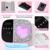 LimeGirl Cordless Nail Dryer for Gel Polish, UV LED Nail Lamp with Fast Curing UV Light & 4 Timer Settings
