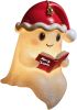 Christmas Decorations Ghost Reading Book Lamp with Santa Hat
