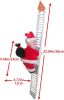 Christmas  Electric Climbing Santa with Music & LED Light
