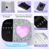 LimeGirl Cordless Nail Dryer for Gel Polish, UV LED Nail Lamp with Fast Curing UV Light & 4 Timer Settings