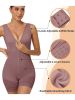 Fasjrixa Fajas Colombianas Shapewear for Women Tummy Control Post Surgery Full Body Shaper Butt Lifter with Zipper Crotch,corset tops for women